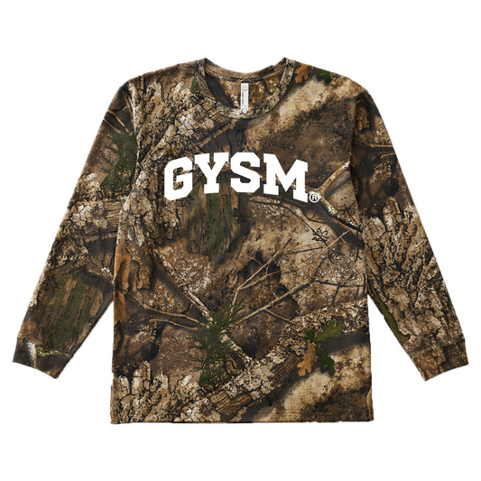 GYSM CAMO LONG SLEEVE SHIRT